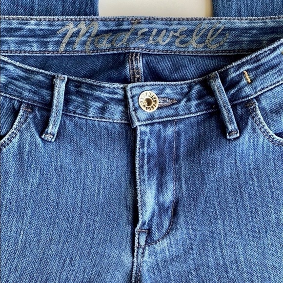 Madewell Medium Wash Skinny Jeans Sz 0 - Picture 5 of 12